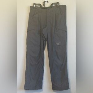 Eddie Bauer Men's Fleece Lined Performance Pants. 32x30. Gray.